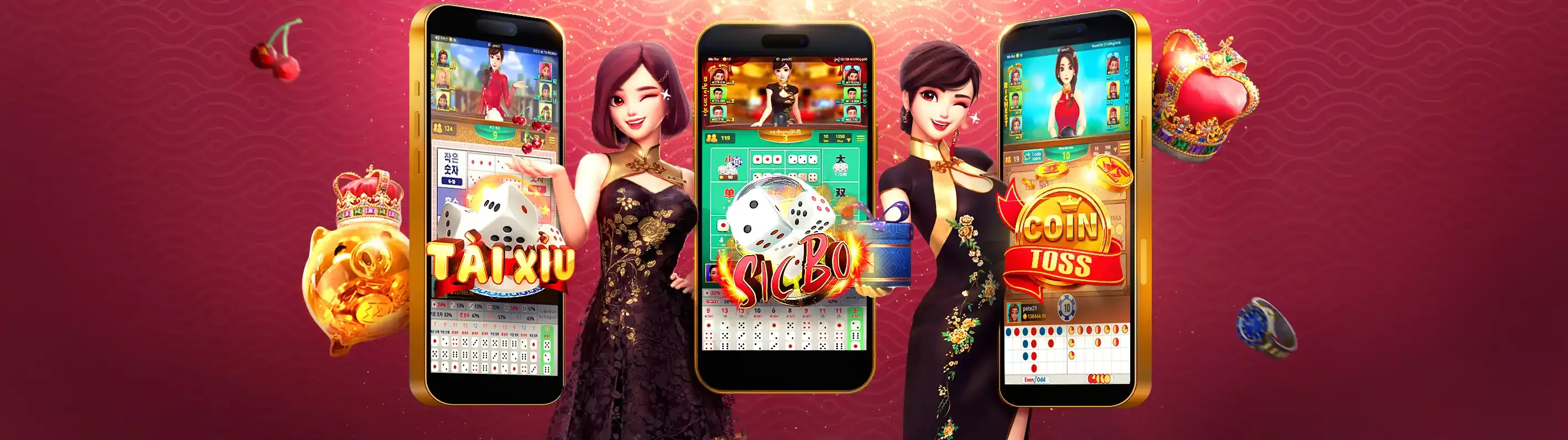 Bàn Baccarat sang trọng tại cf68 win